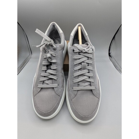 Vince Dawson Men\'s Canvas-Suede Gray Low-Top Sneakers Size7 M main image 6